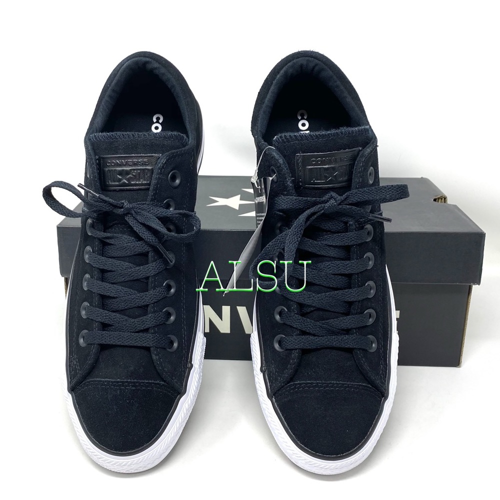 Converse Ctas Madison Suede Low Top Black Men’s - Picture 3 of 11